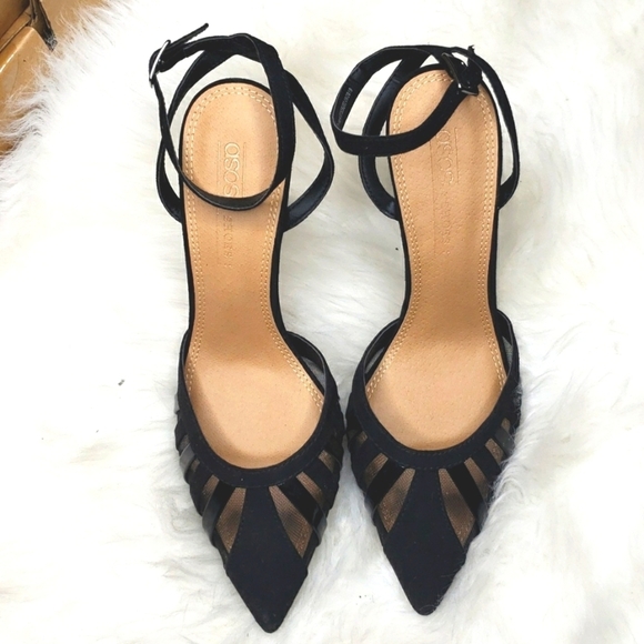 ASOS DESIGN Perfection cut out stiletto heels in black NEW - Picture 7 of 15